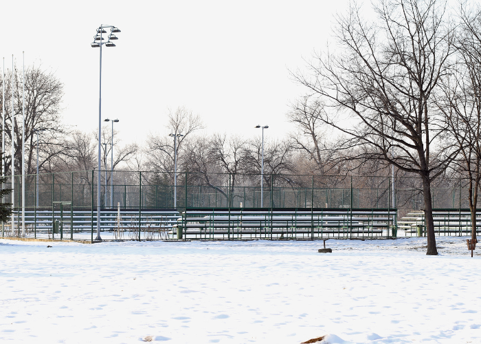 should i remove tennis nets in winter